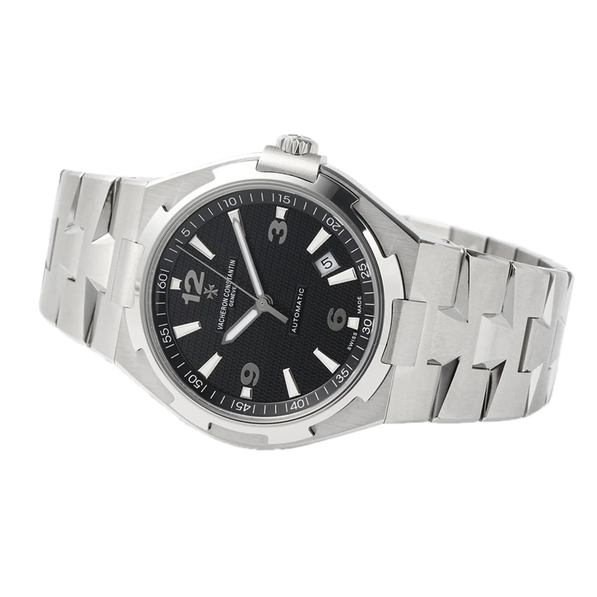 Overseas Automatic 47040 Black Dial in Steel