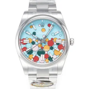 Oyster Perpetual 41mm 124300 Clean 1:1 Best Edition 904L Steel Balloon Dial on SS Bracelet VR3230