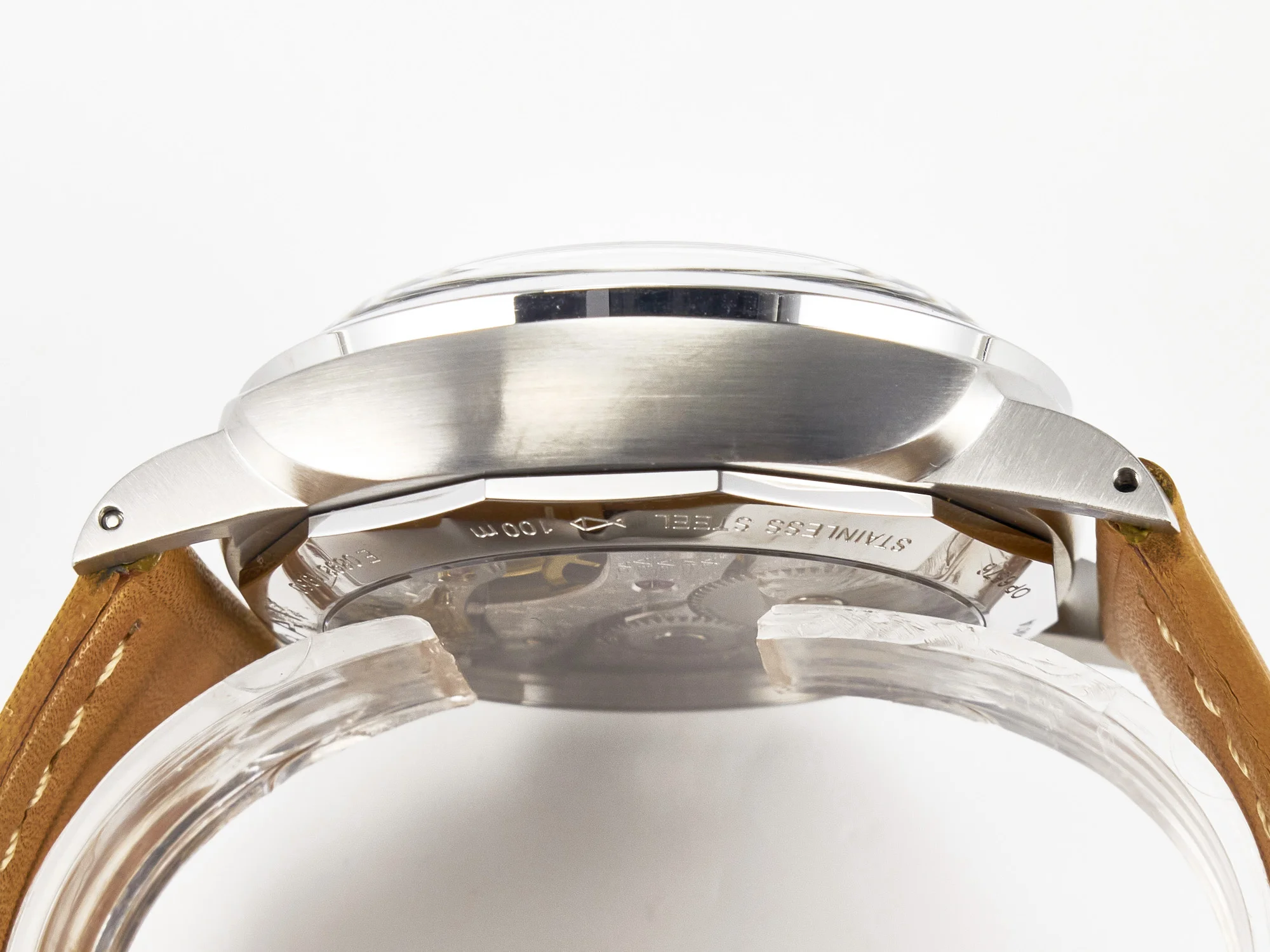 PAM127 E VSF 1:1 Best Edition on Brown Leather Strap A6497 with Y-Incabloc