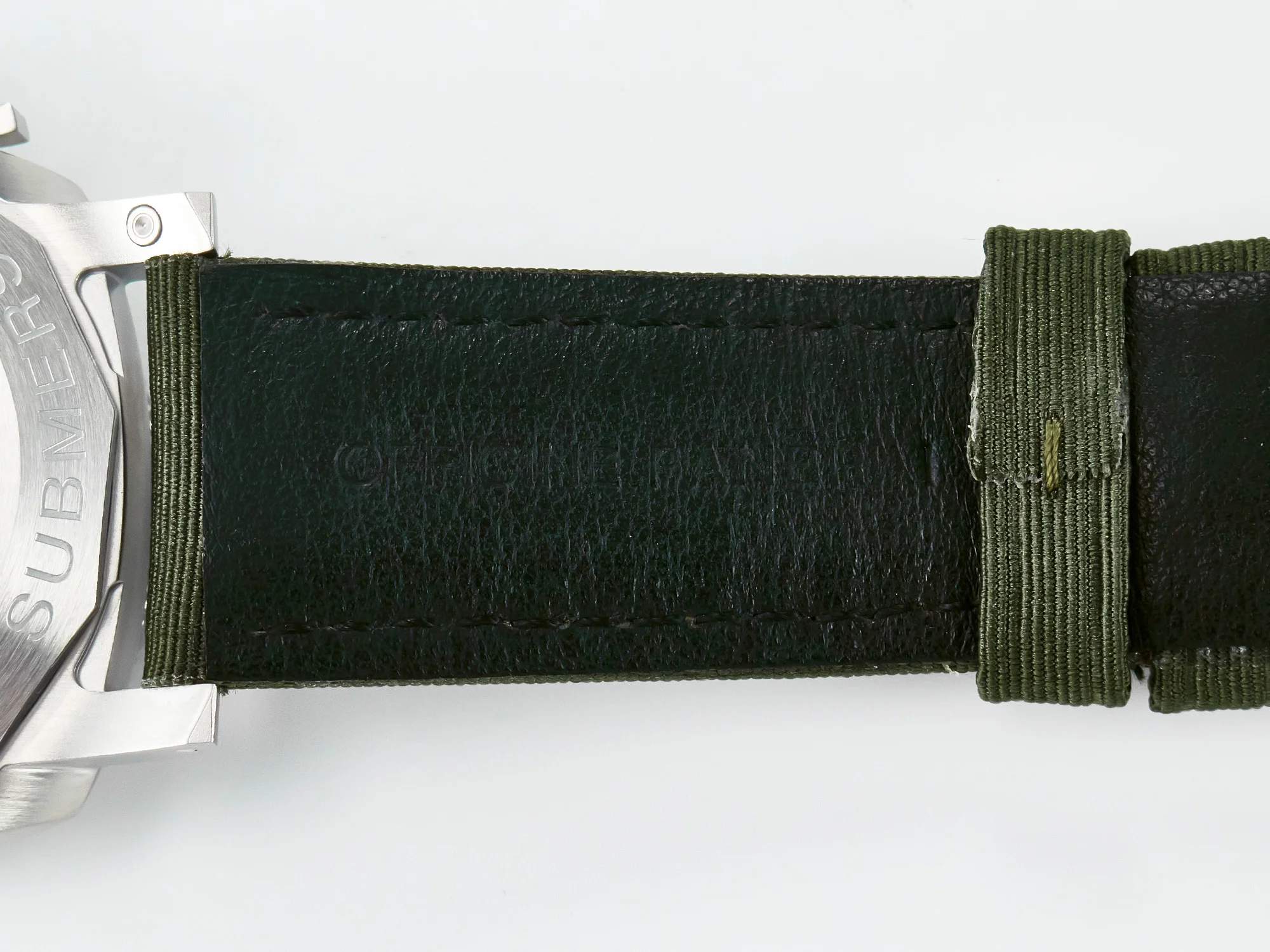 PAM1287 V TTF 1:1 Best Edition Green Dial on Green Nylon Strap P900