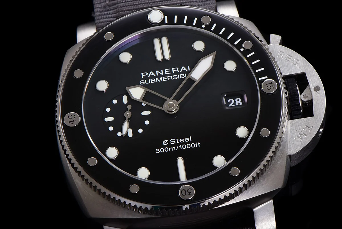 PAM1288 Submersible QuarantaQuattro ESteel™ Grigio Roccia 44mm