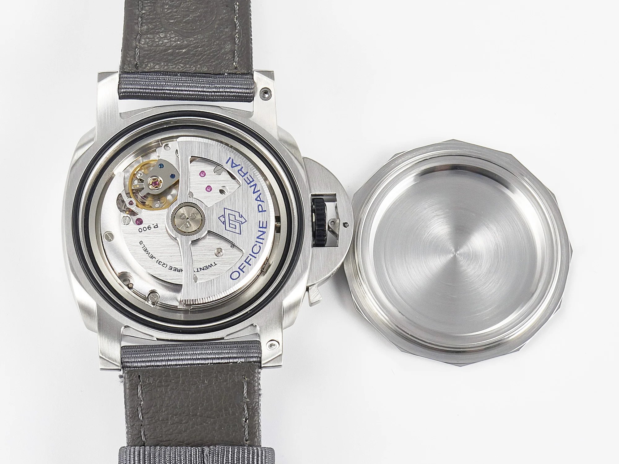 PAM1288 Y VSF 1:1 Best Edition Gray Dial on Gray Nylon Strap P900