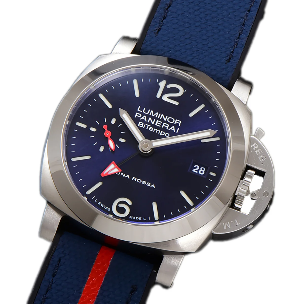 PAM1404 Luminor Quaranta BiTempo Luna Rossa 40mm