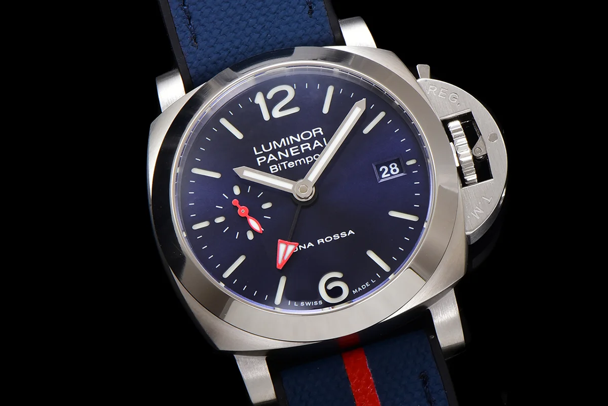 PAM1404 Luminor Quaranta BiTempo Luna Rossa 40mm