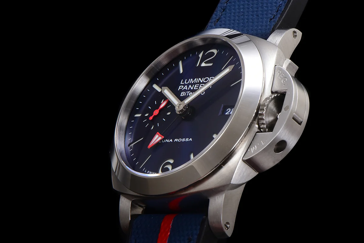 PAM1404 Luminor Quaranta BiTempo Luna Rossa 40mm