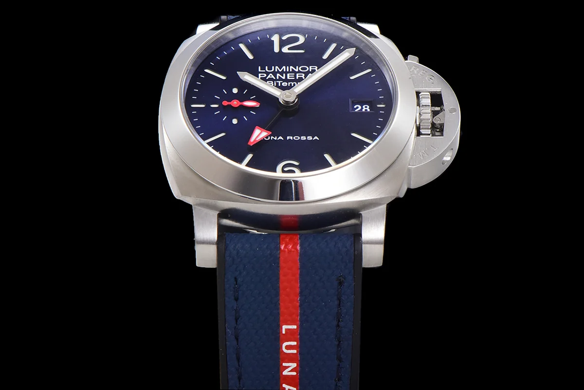 PAM1404 Luminor Quaranta BiTempo Luna Rossa 40mm