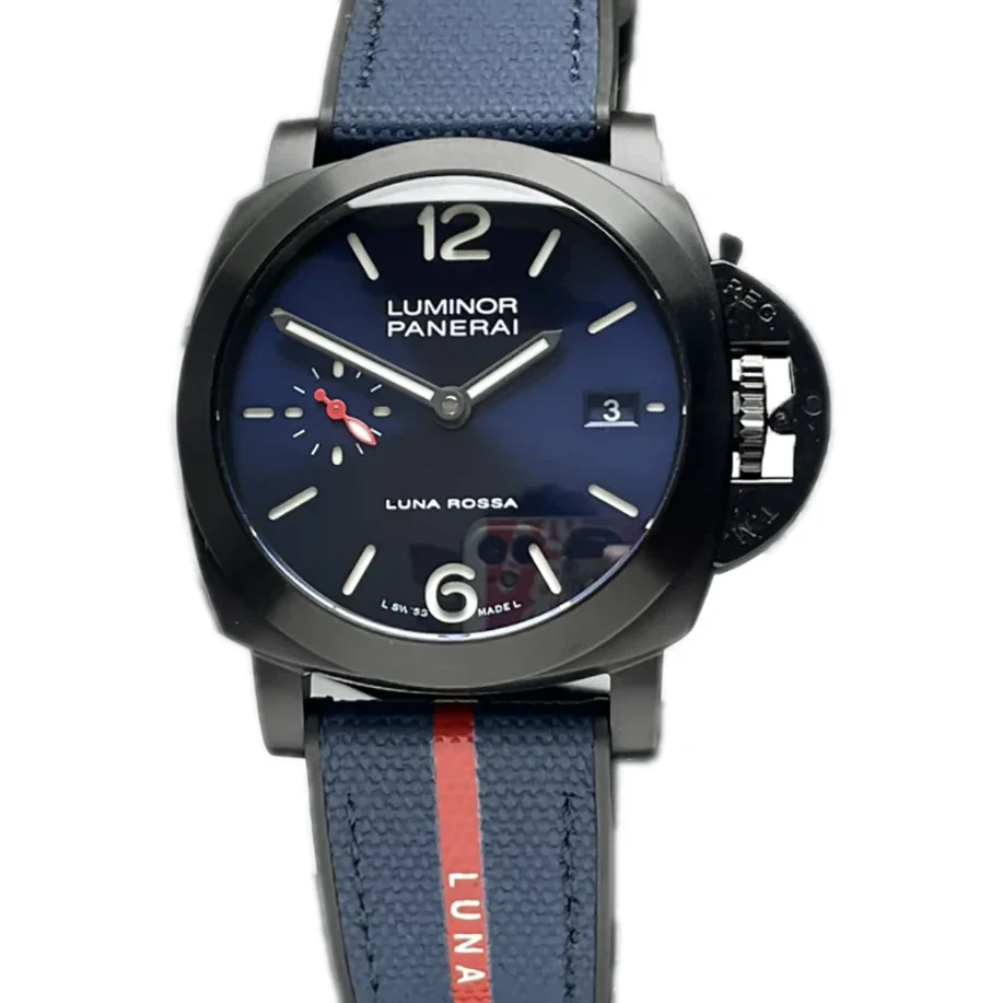 PAM1408 Luminor Quaranta Steel DLC Luna Rossa 40mm