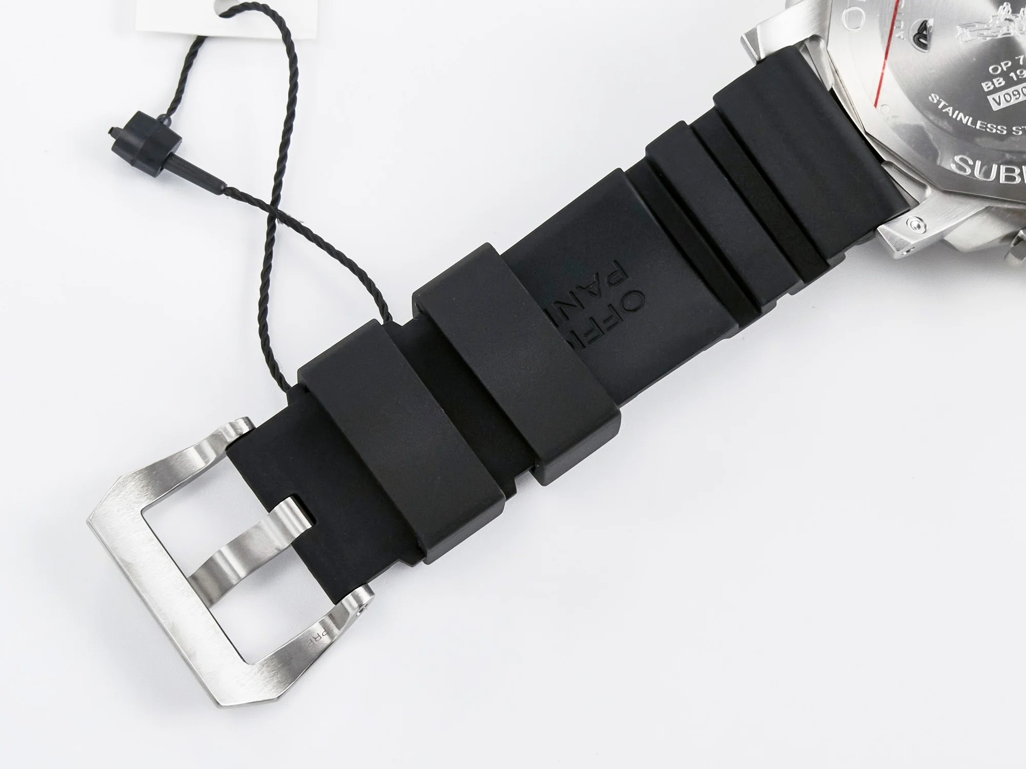 PAM683 Luminor Submersible 42mm VSF Best Edition Black Dial on Rubber Strap P900 Clone