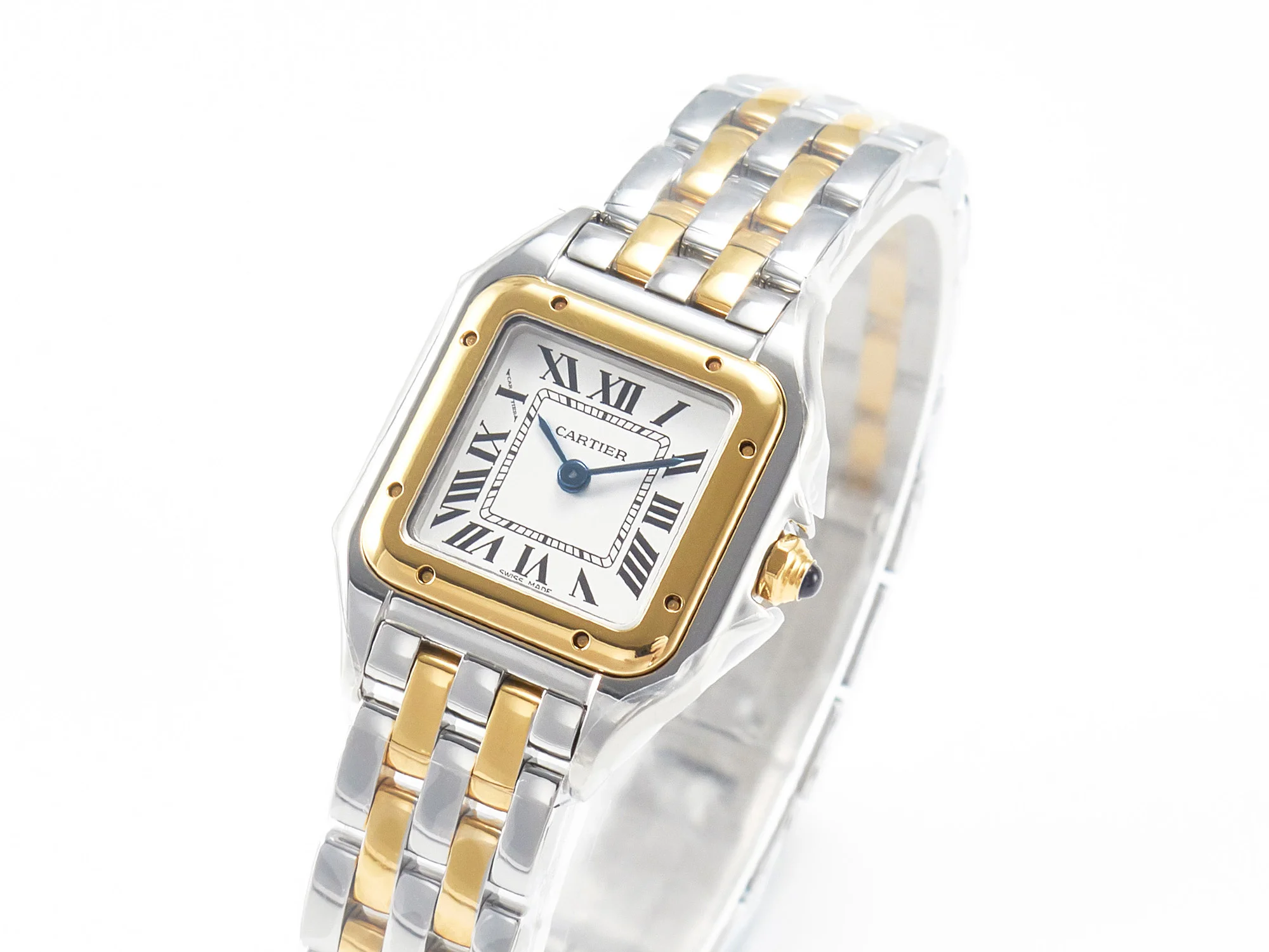 Panthère Secrete Ladies 22mm SS/YG 8848F 1:1 Best Edition White Dial on SS/YG Bracelet Ronda Quartz