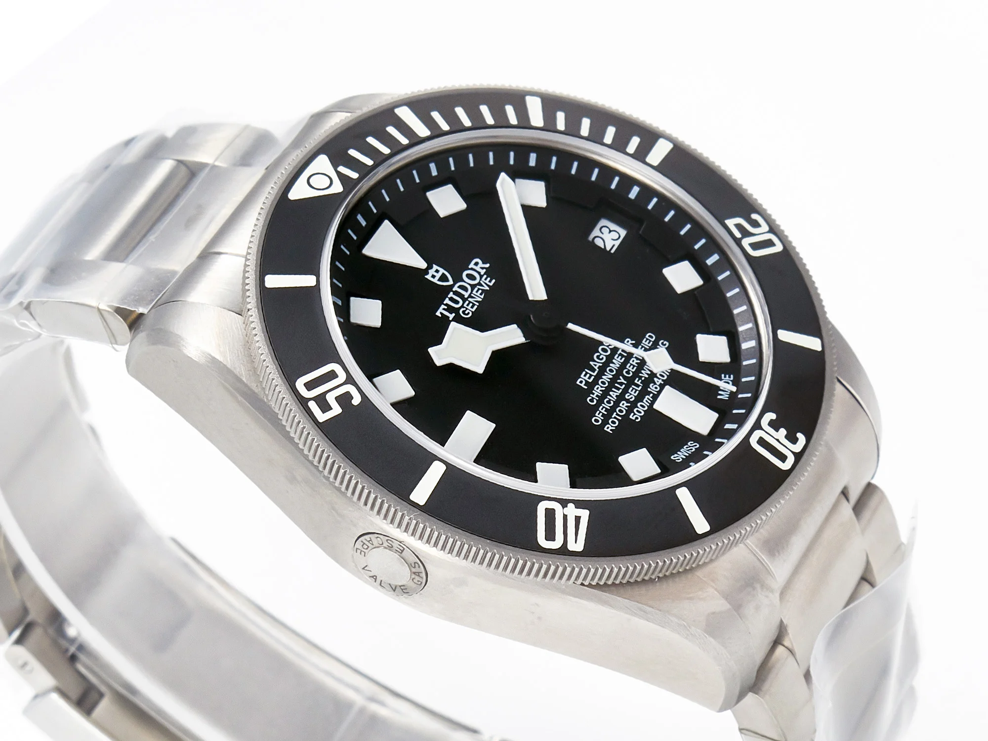 Pelagos Titanium Black Ceramic XF 1:1 Best Edition Black Dial on Titanium Bracelet A2824