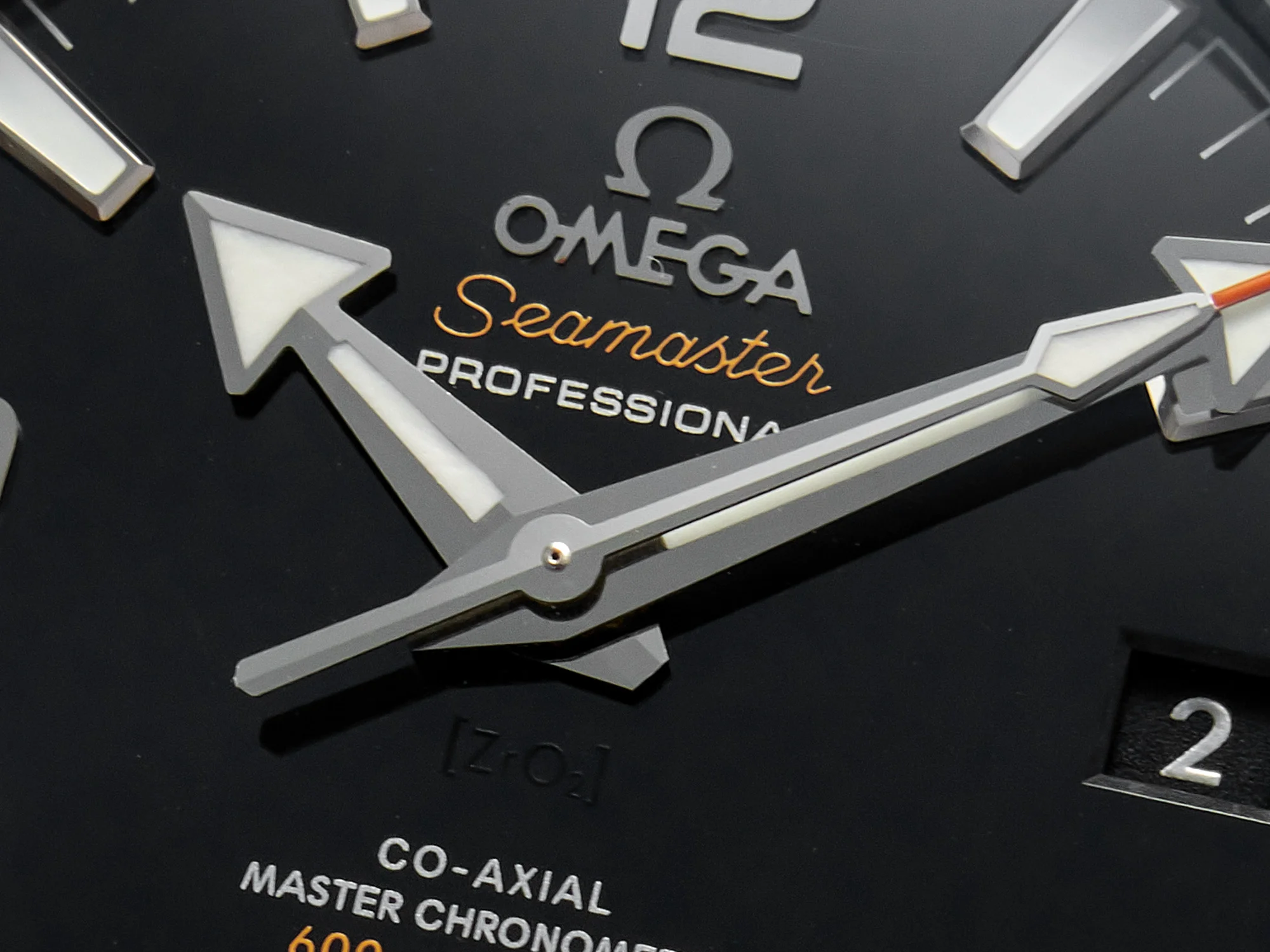 Planet Ocean 600M 39.5mm VSF 1:1 Best Edition Black Dial Black Ceramic Bezel on SS Bracelet A8800