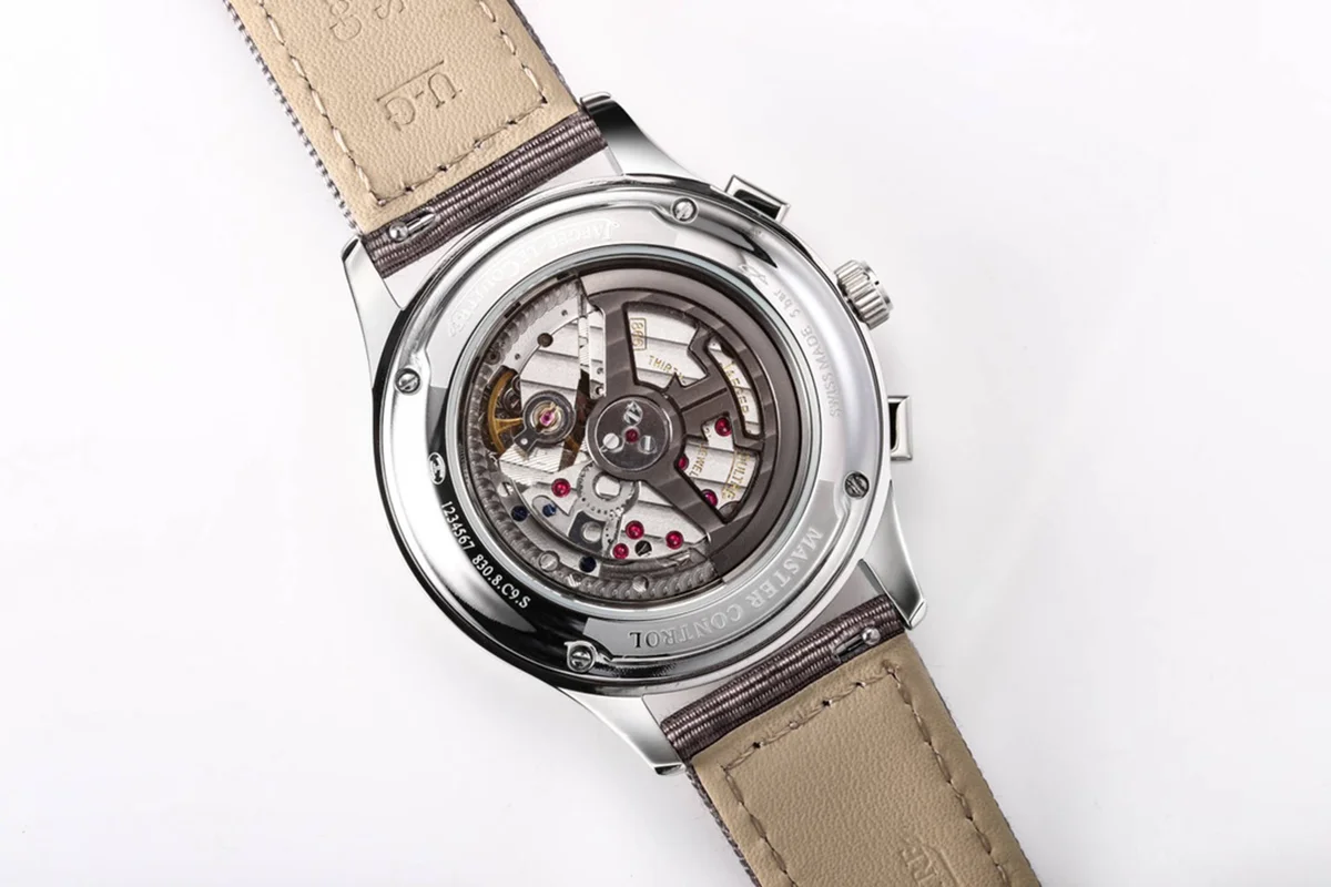Polaris Chronograph Grey Dial on Brown Nylon Strap Ref. Q902843J