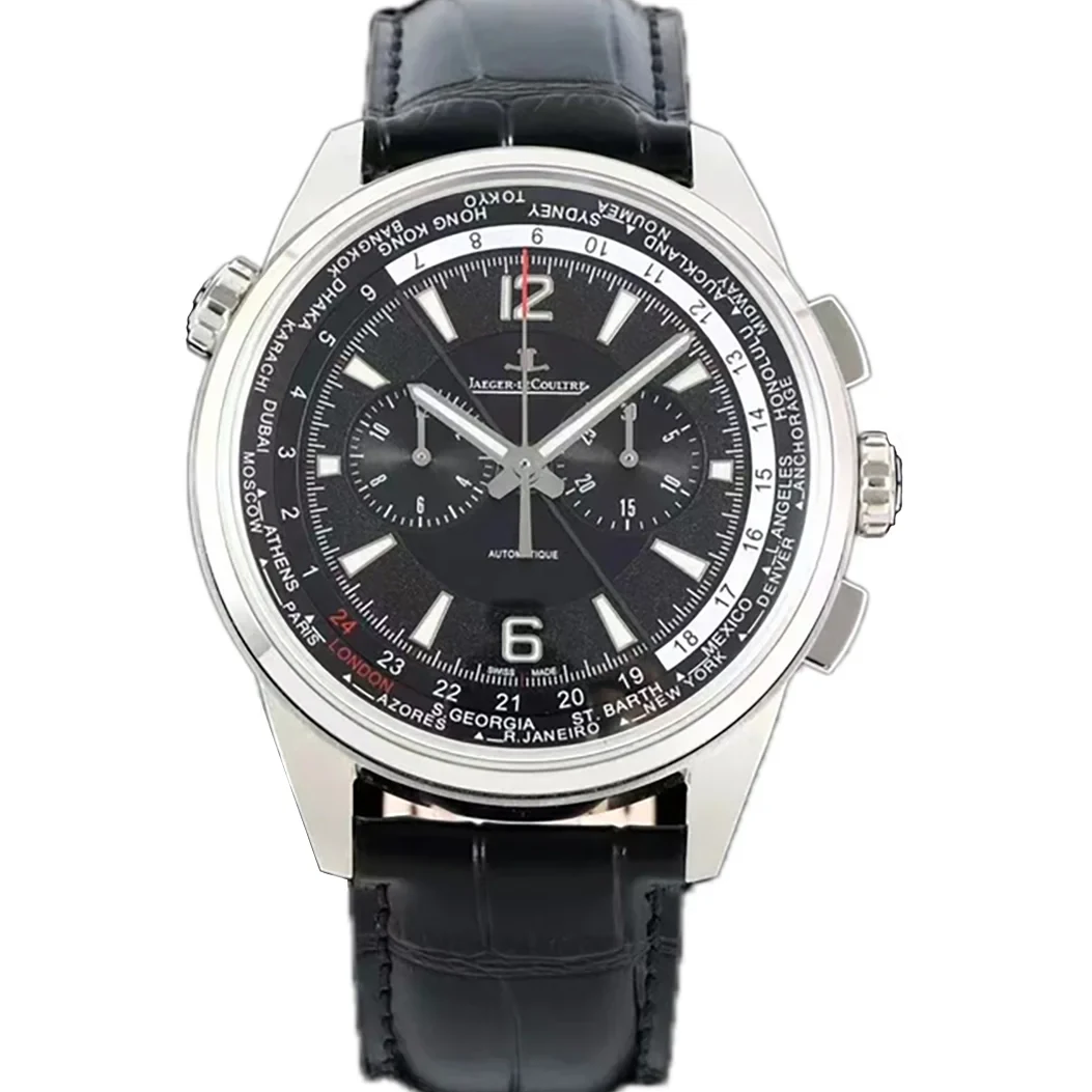 Polaris Chronograph Worldtime Black Dial Ref. Q905T470