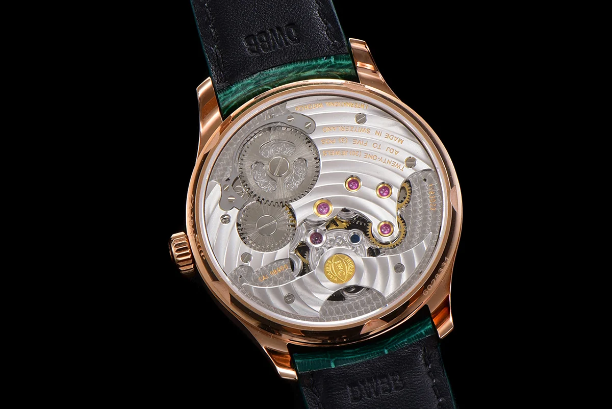 Portugese Tourbillon Green Dial on Rose Gold
