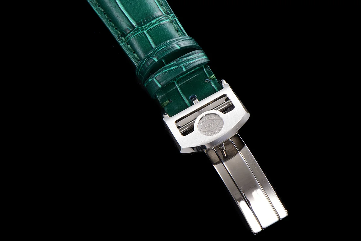 Portugese Tourbillon Green Dial on Steel