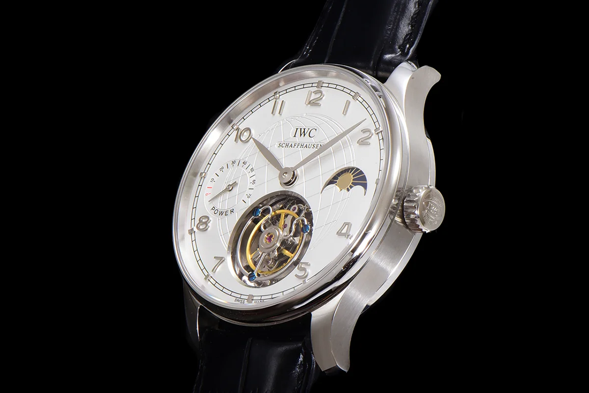 Portugese Tourbillon White Dial on Steel