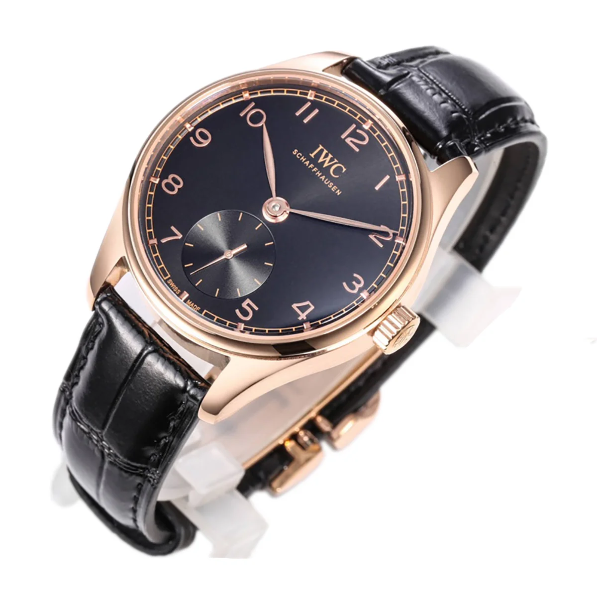 Portugieser Automatic 40 IW358401 Black Dial in Rose Gold
