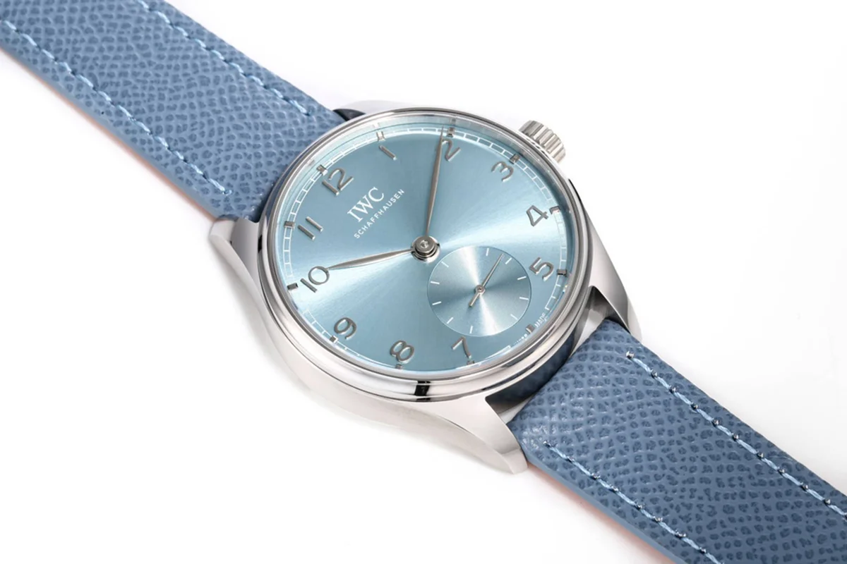 Portugieser Automatic 40 IW358402 Blue Dial in White Gold
