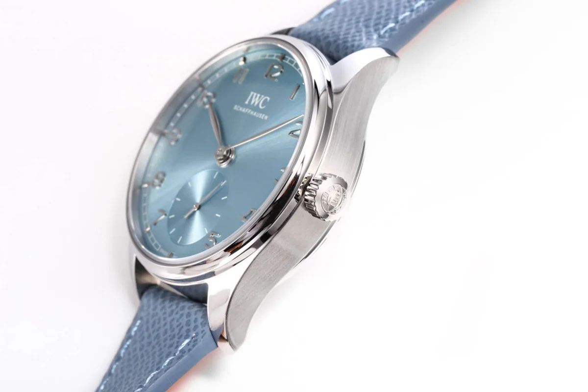 Portugieser Automatic 40 IW358402 Blue Dial in White Gold