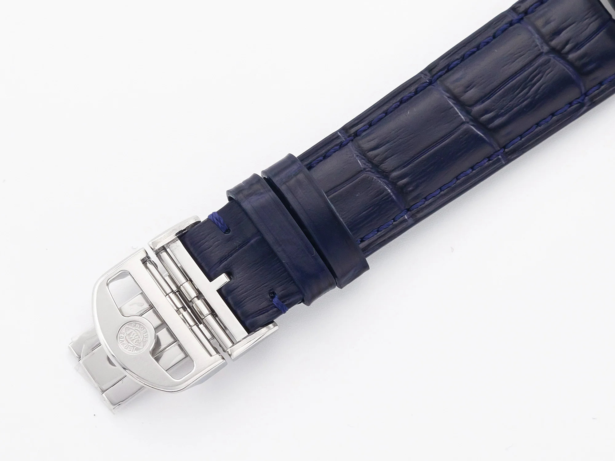 Portuguese Chrono IW371605 ZF 1:1 Best Edition White Dial on Blue Leather Strap A69355