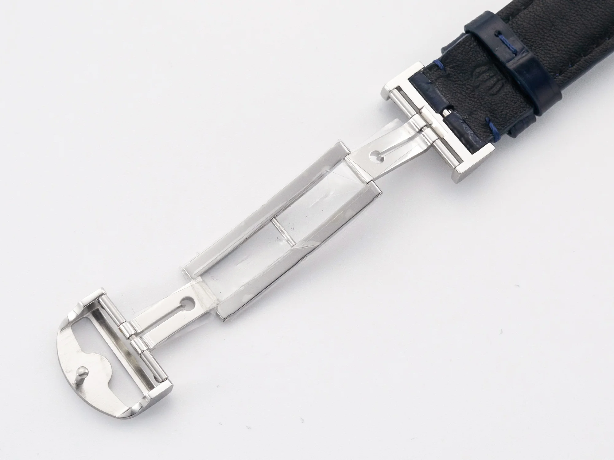Portuguese Chrono IW371605 ZF 1:1 Best Edition White Dial on Blue Leather Strap A69355