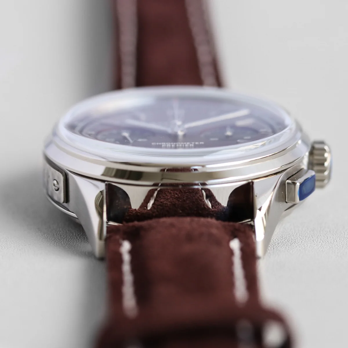 Premier B01 Chronograph 42 Bentley Centenary Brown Dial in Steel Ref. AB01181A1Q1X1