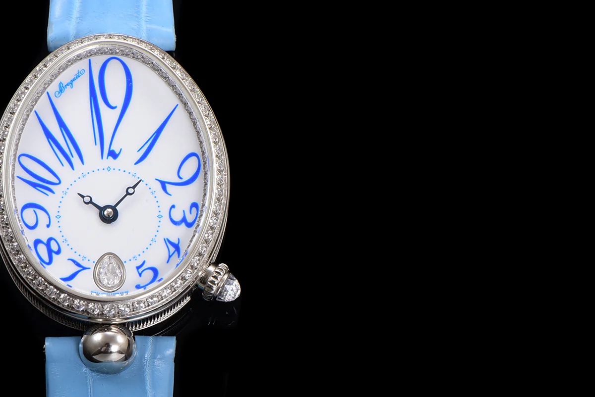 Reine de Naples in White Gold 8918BB
