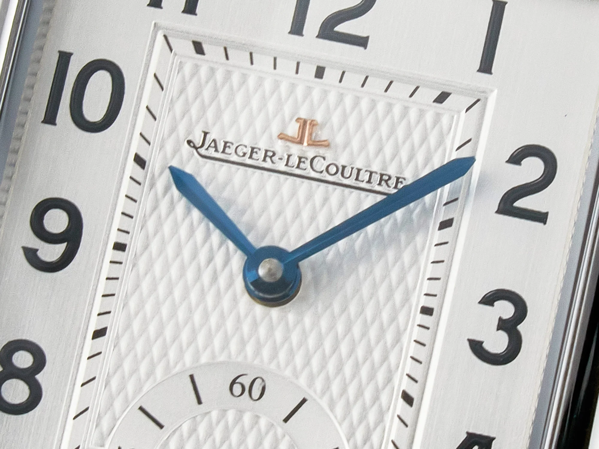 Reverso Classic Duoface Small Seconds SS MGF Best Edition White Guilloché Dial on Black Leather Strap A854A