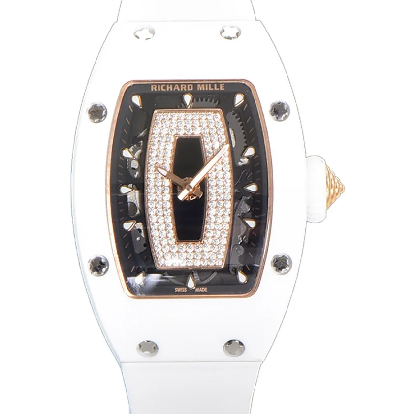 RM 007 Automatic Ladies White Ceramic