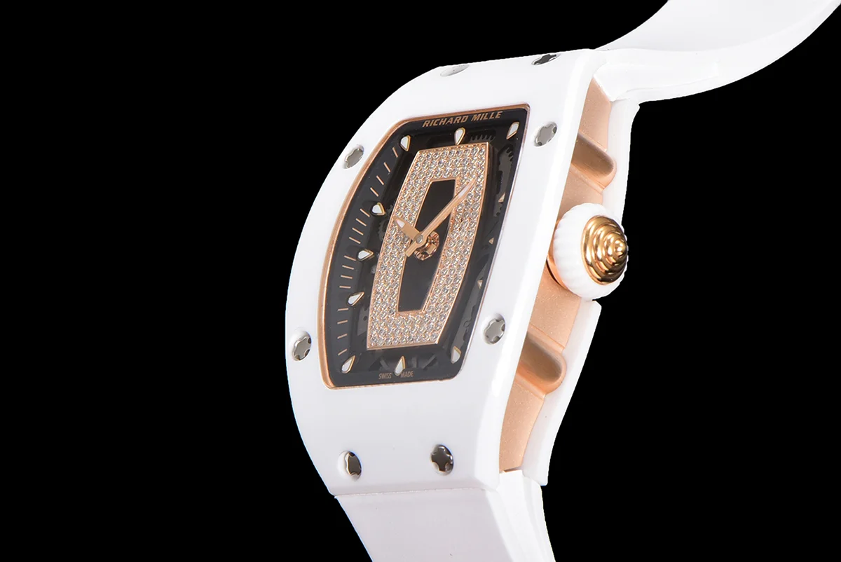 RM 007 Automatic Ladies White Ceramic