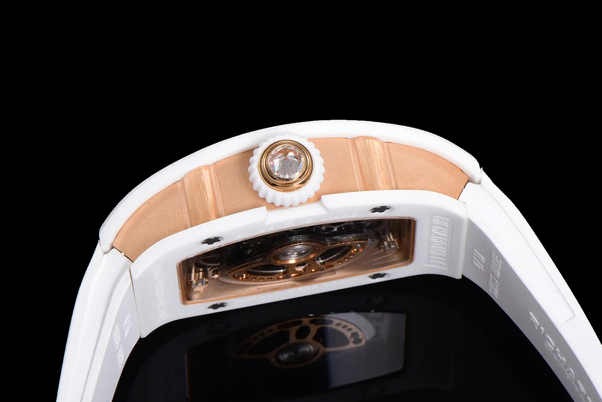 RM 007 Automatic Ladies White Ceramic