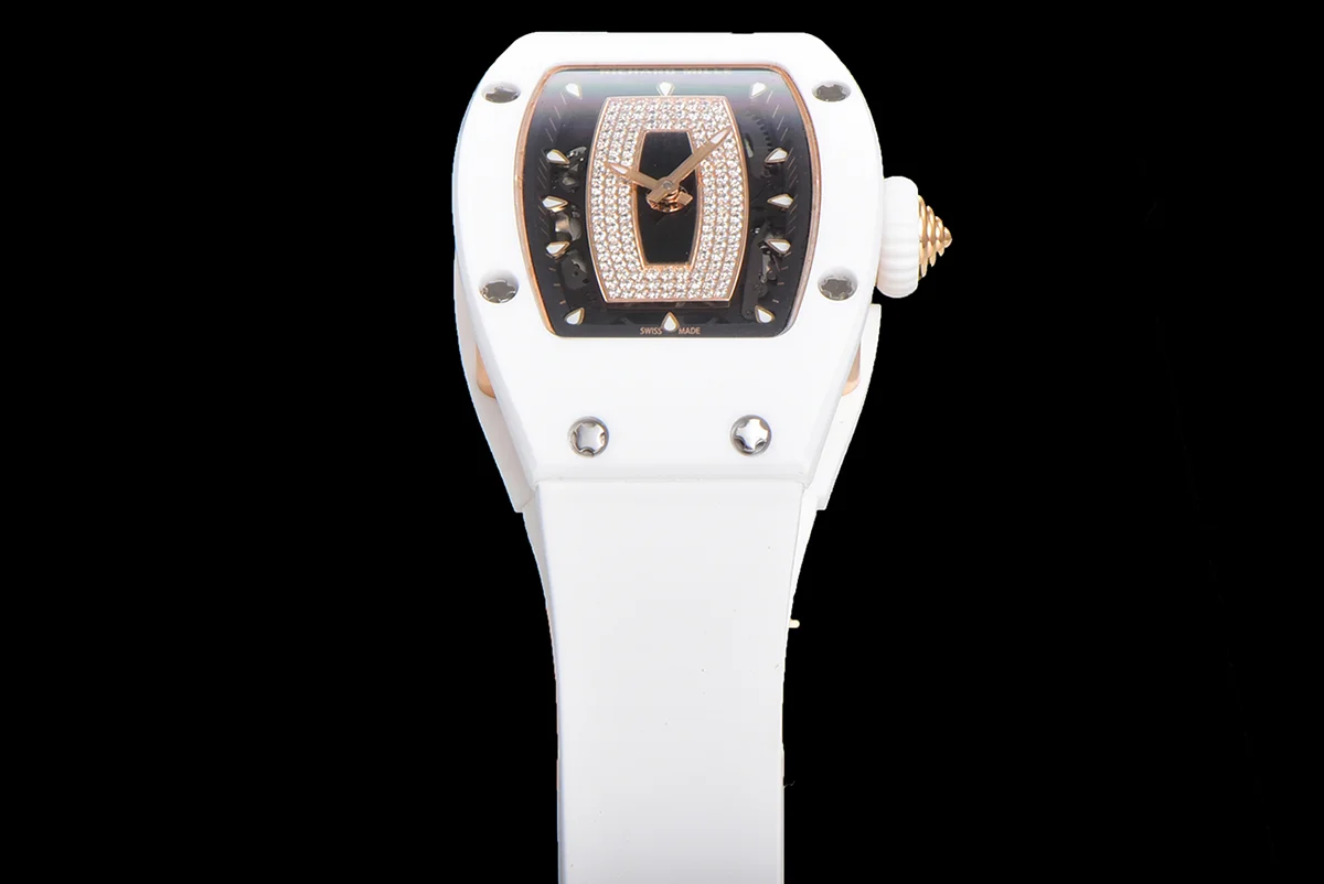 RM 007 Automatic Ladies White Ceramic