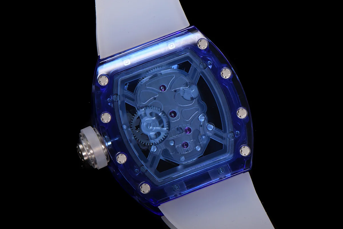 RM 027-01 Tourbillon Blue Sapphire Skull