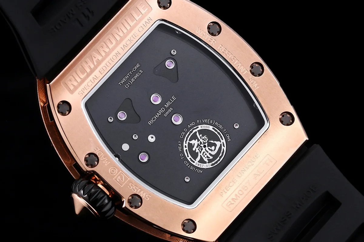 RM 057 Tourbillon Dragon in Rose Gold