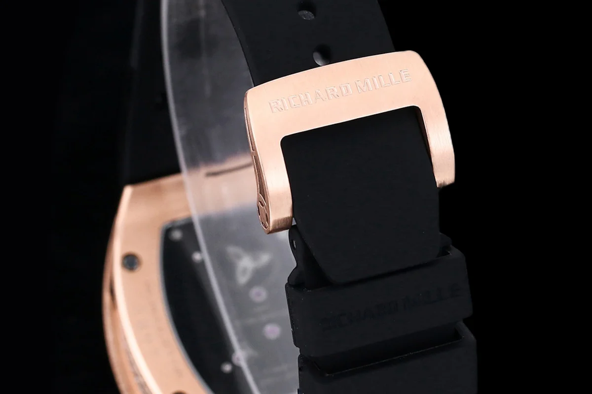 RM026-01 Tourbillon Serpent in Rose Gold with Diamond Bezel