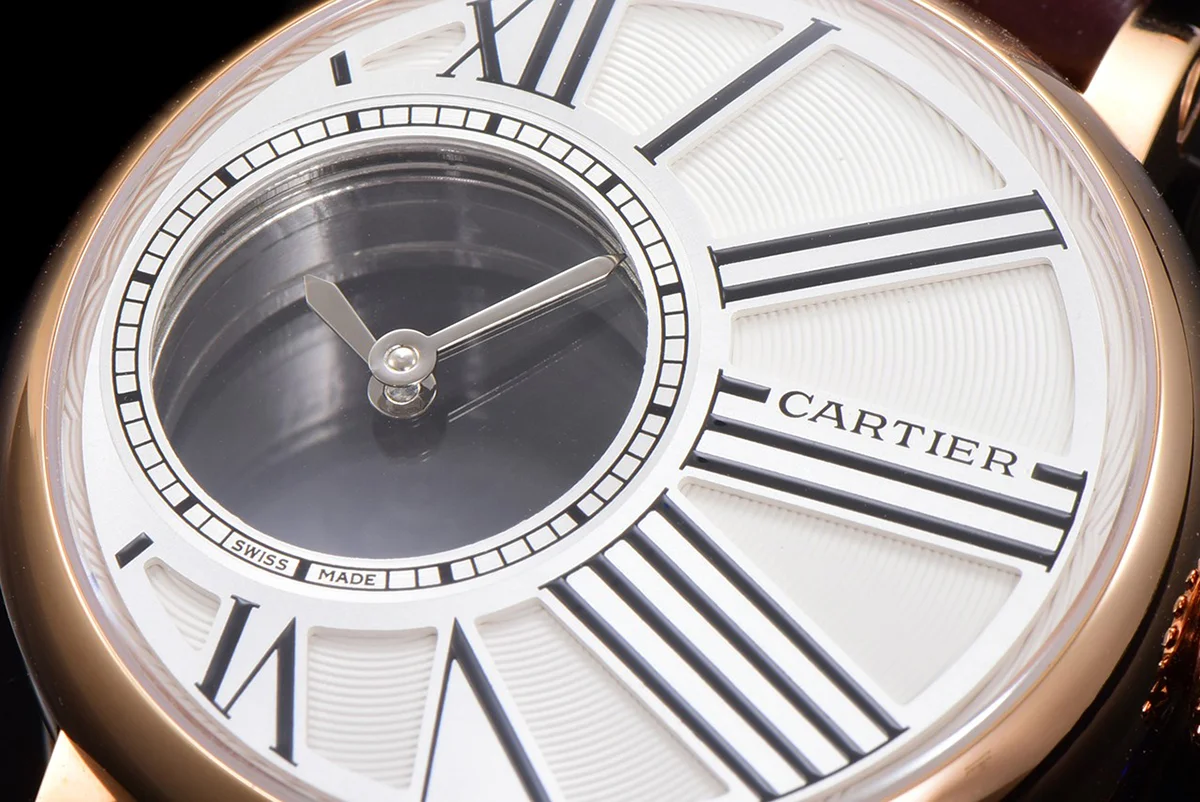 Rotonde De Cartier White Dial in Rose Gold