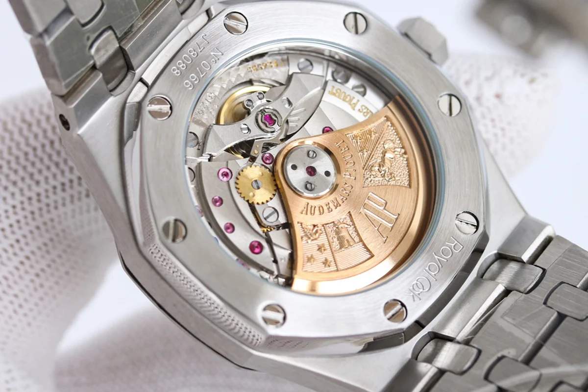 Royal Oak 15550 Black Dial 1017 ALYX 9SM in White Gold