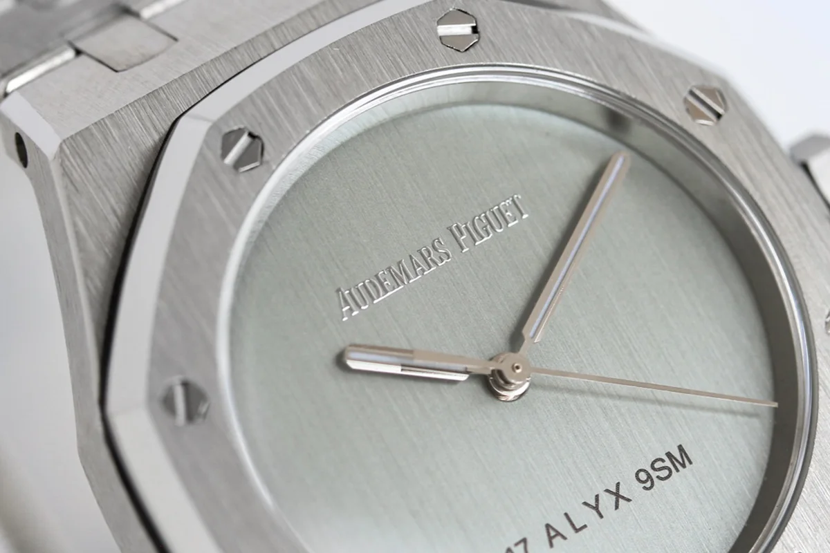 Royal Oak 15550 Silver Dial 1017 ALYX 9SM in White Gold