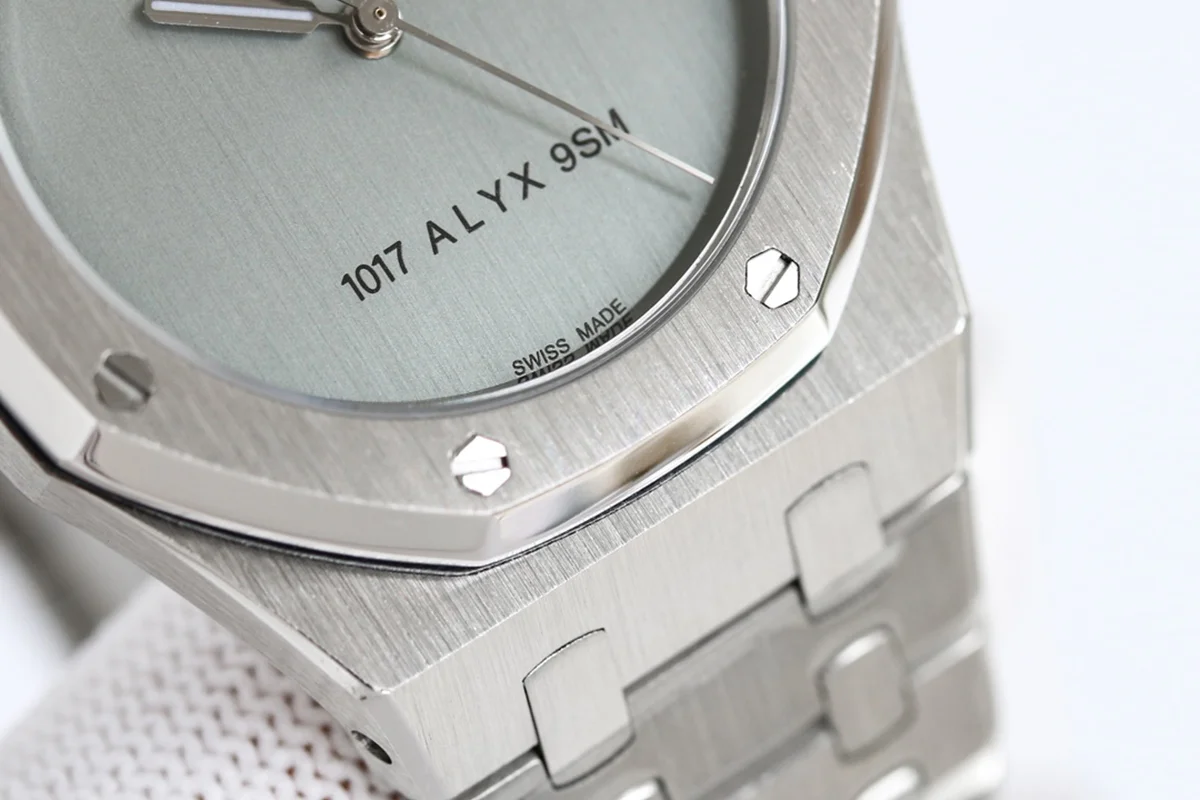Royal Oak 15550 Silver Dial 1017 ALYX 9SM in White Gold