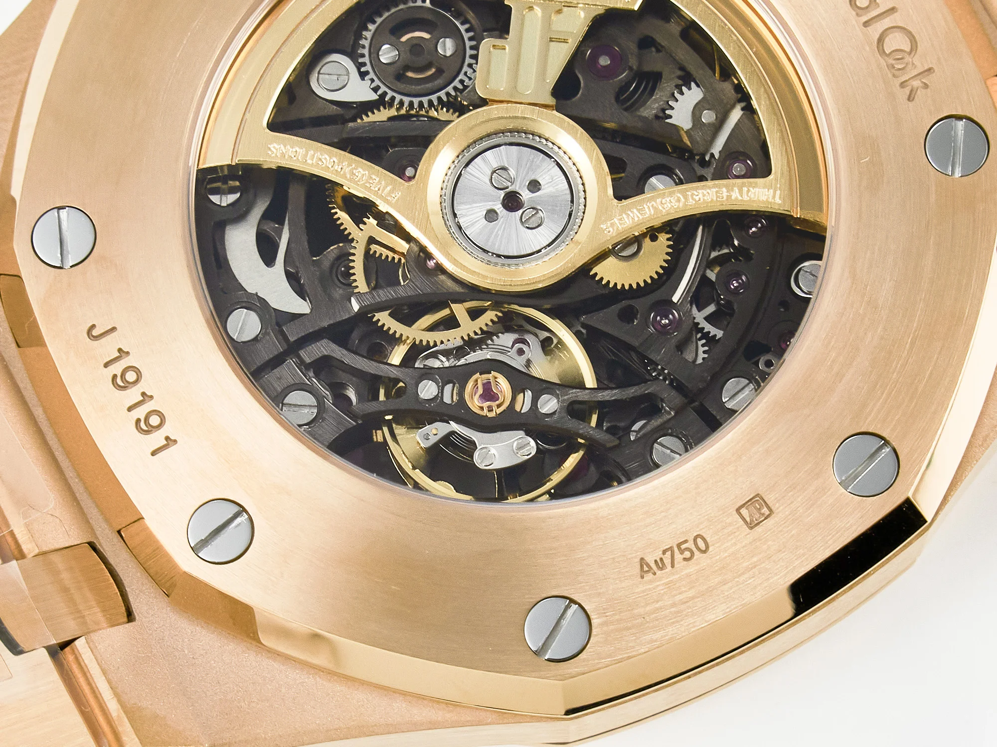 Royal Oak 41mm Skeleton 15407 RG ZF 1:1 Best Edition Skeleton Dial on RG Bracelet A3132