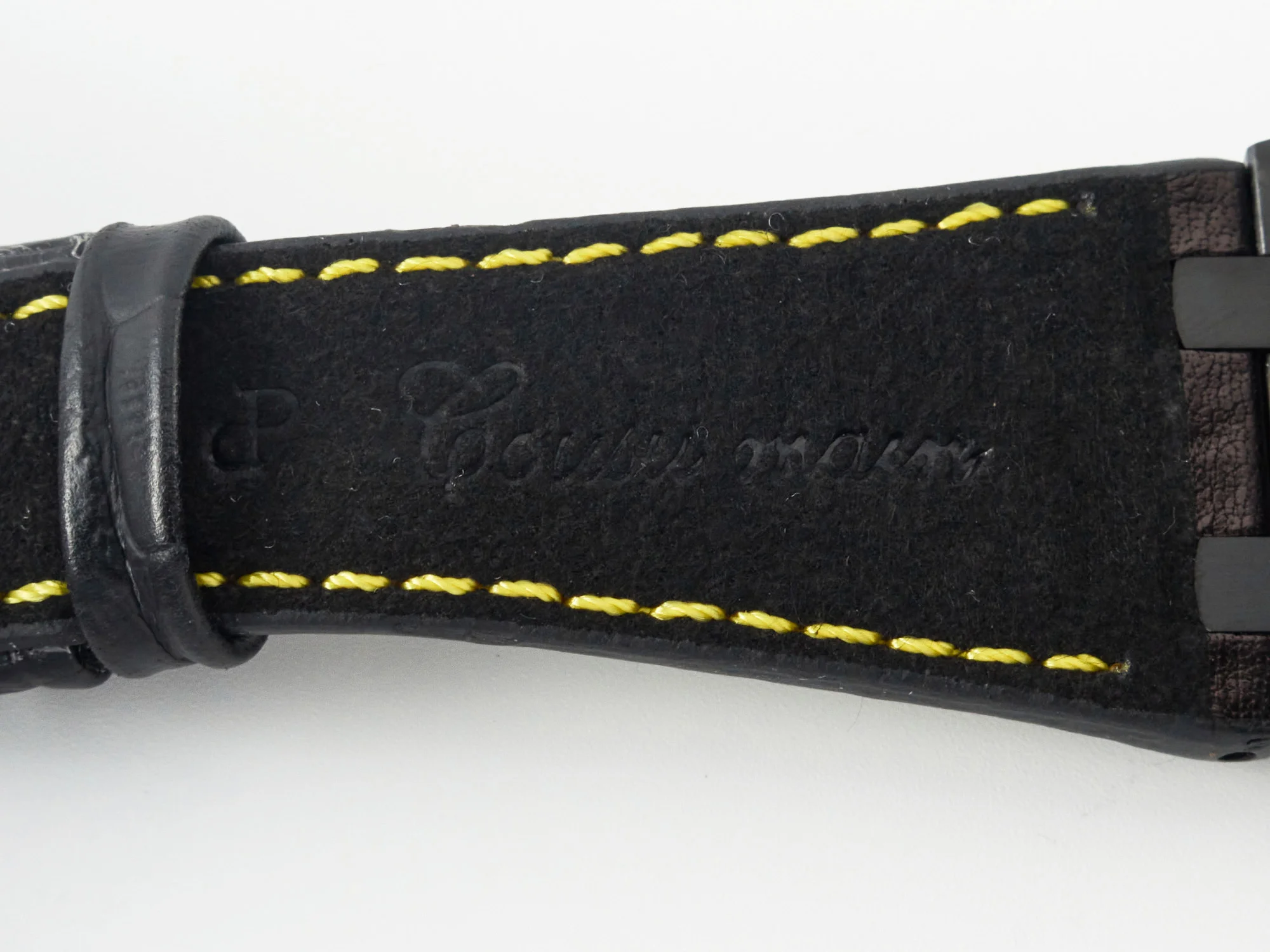 Royal Oak Offshore Bumble Bee Forged Carbon 1:1 JF Best Edition on Leather Strap A7750 w/ Cyclops & DW Mod