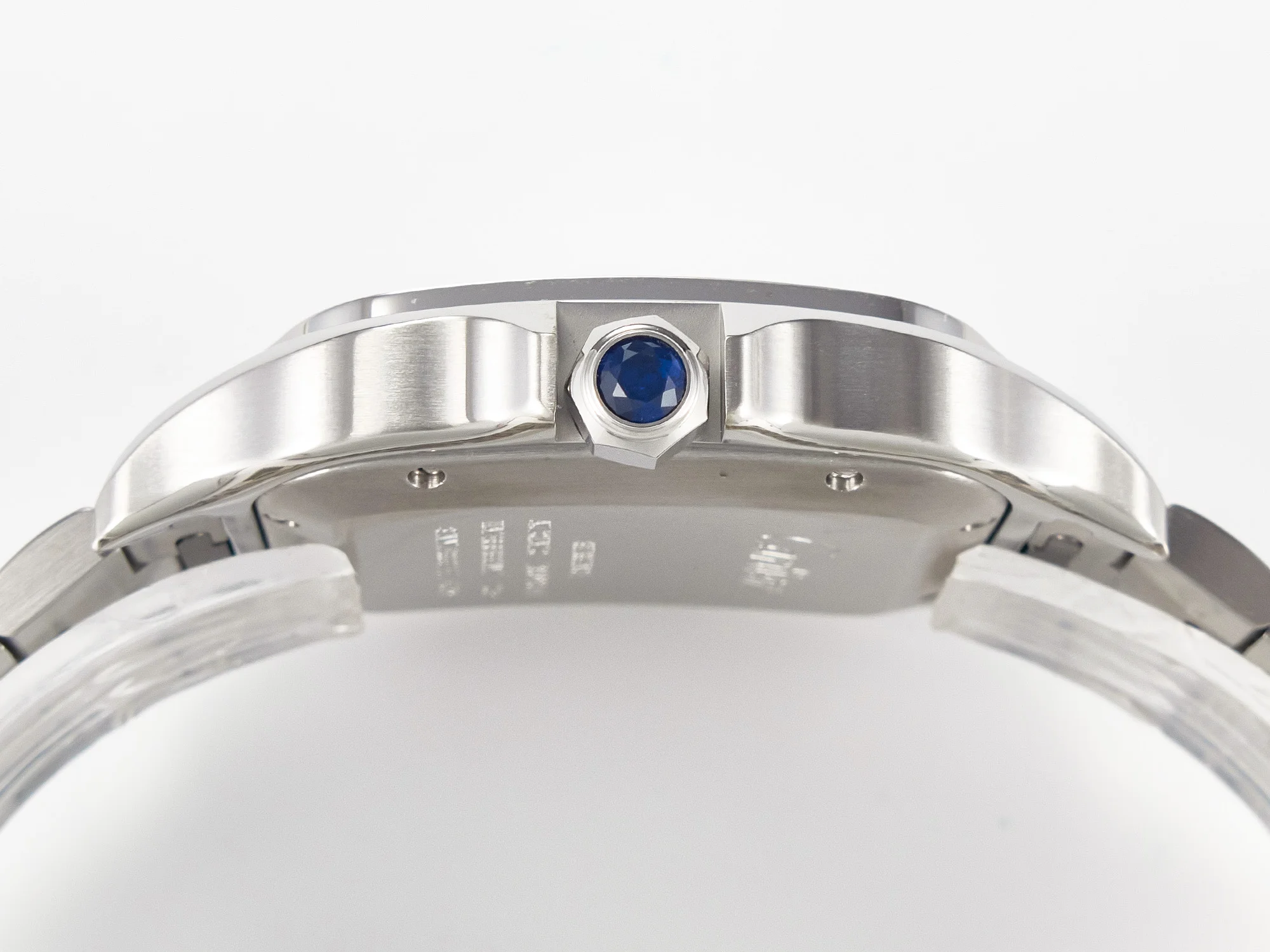Santos de Cartier 40mm SS 2018 BVF 1:1 Best Edition Blue Dial on SS SmartLinks Bracelet MIYOTA 9015 V2