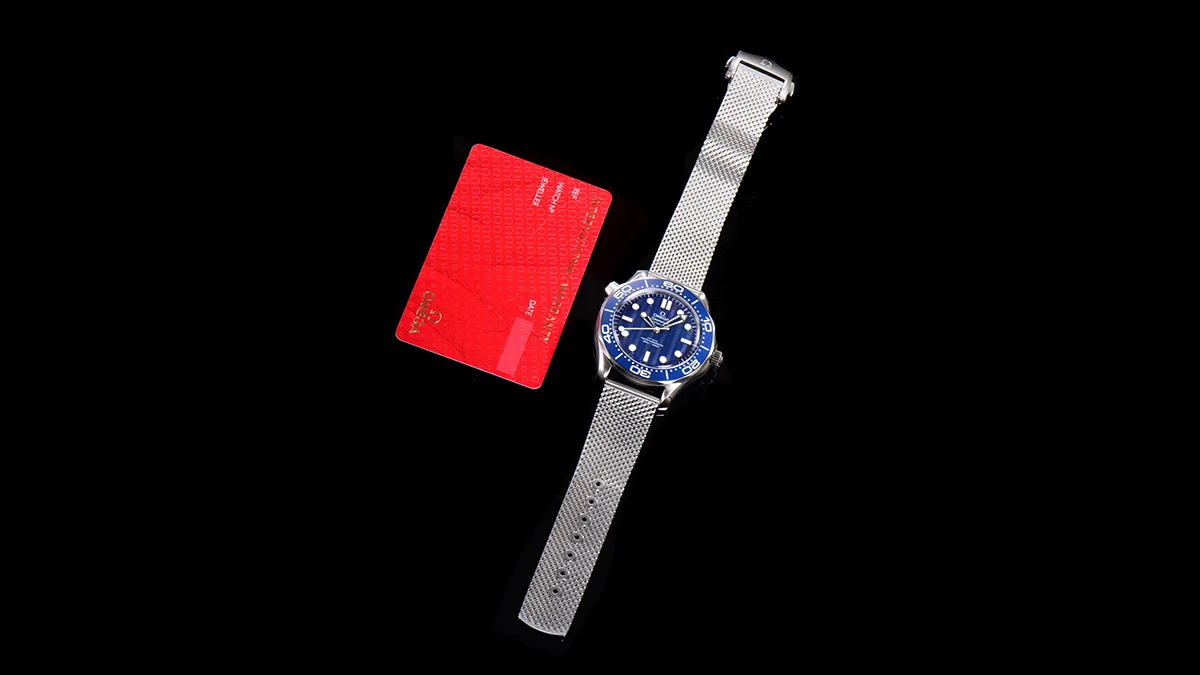 Seamaster Diver 300M Co-Axial Master Chronometer “James Bond 60th Anniversary”