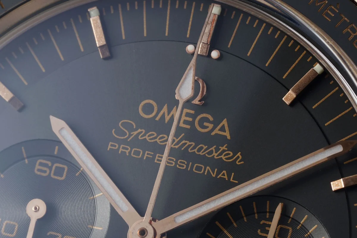 Speedmaster Black Dial on Rose Gold