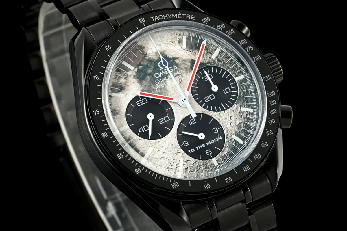 Speedmaster Black Venom Moon on PVD