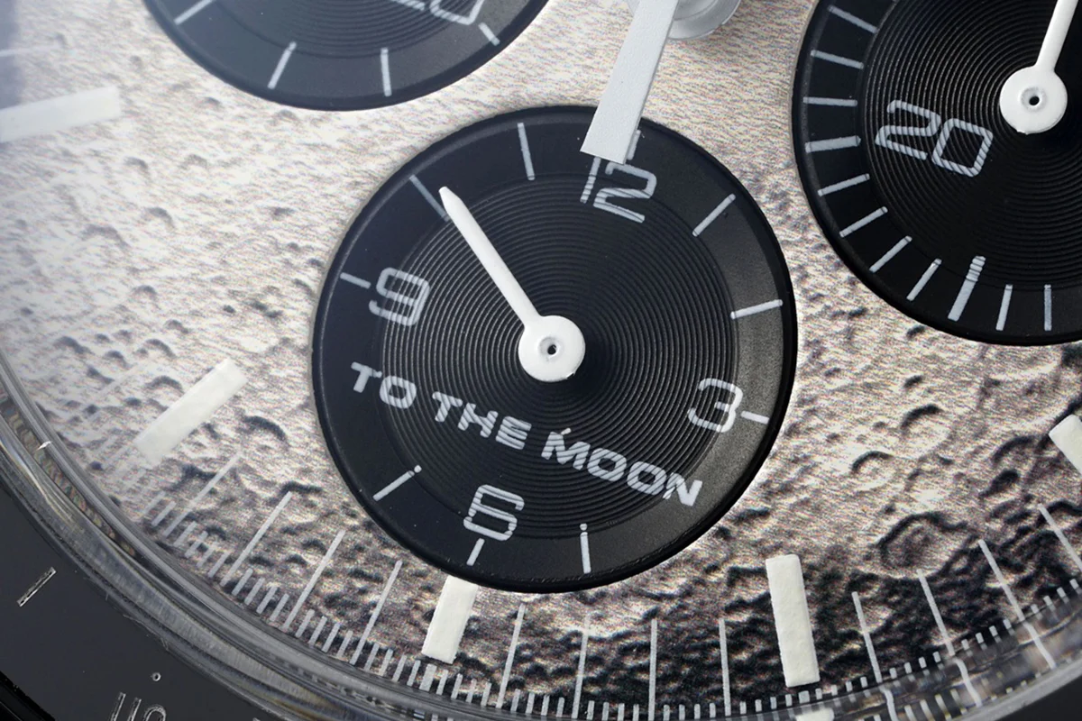 Speedmaster Black Venom Moon on PVD