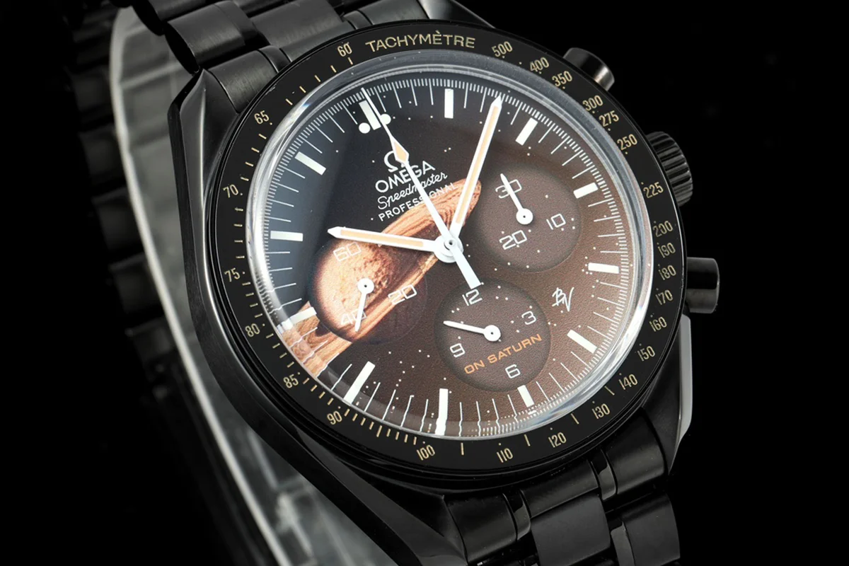 Speedmaster Black Venom Saturn on PVD
