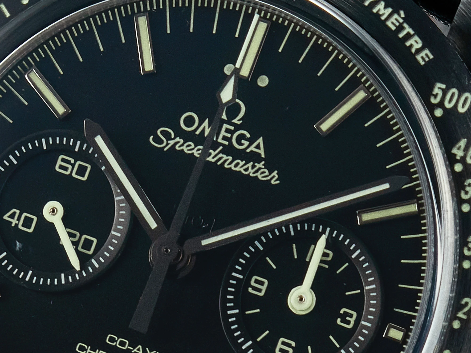 Speedmaster “Dark Side of The Moon” Real Ceramic N1F 1:1 Best Edition on Leather Strap A9900