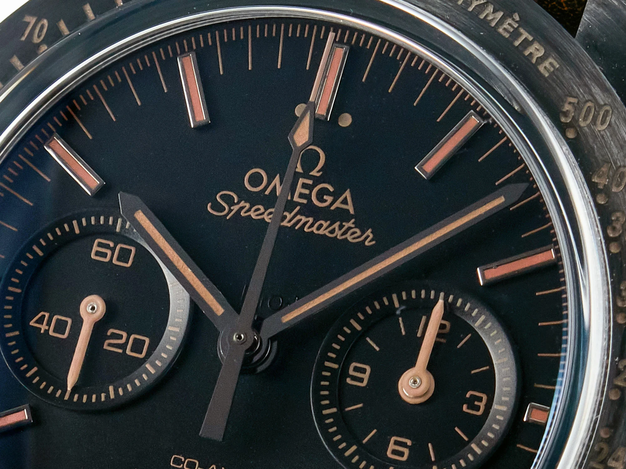 Speedmaster “Dark Side of The Moon” Real Ceramic N1F 1:1 Best Edition Vintage Black on Brown Leather Strap A9300