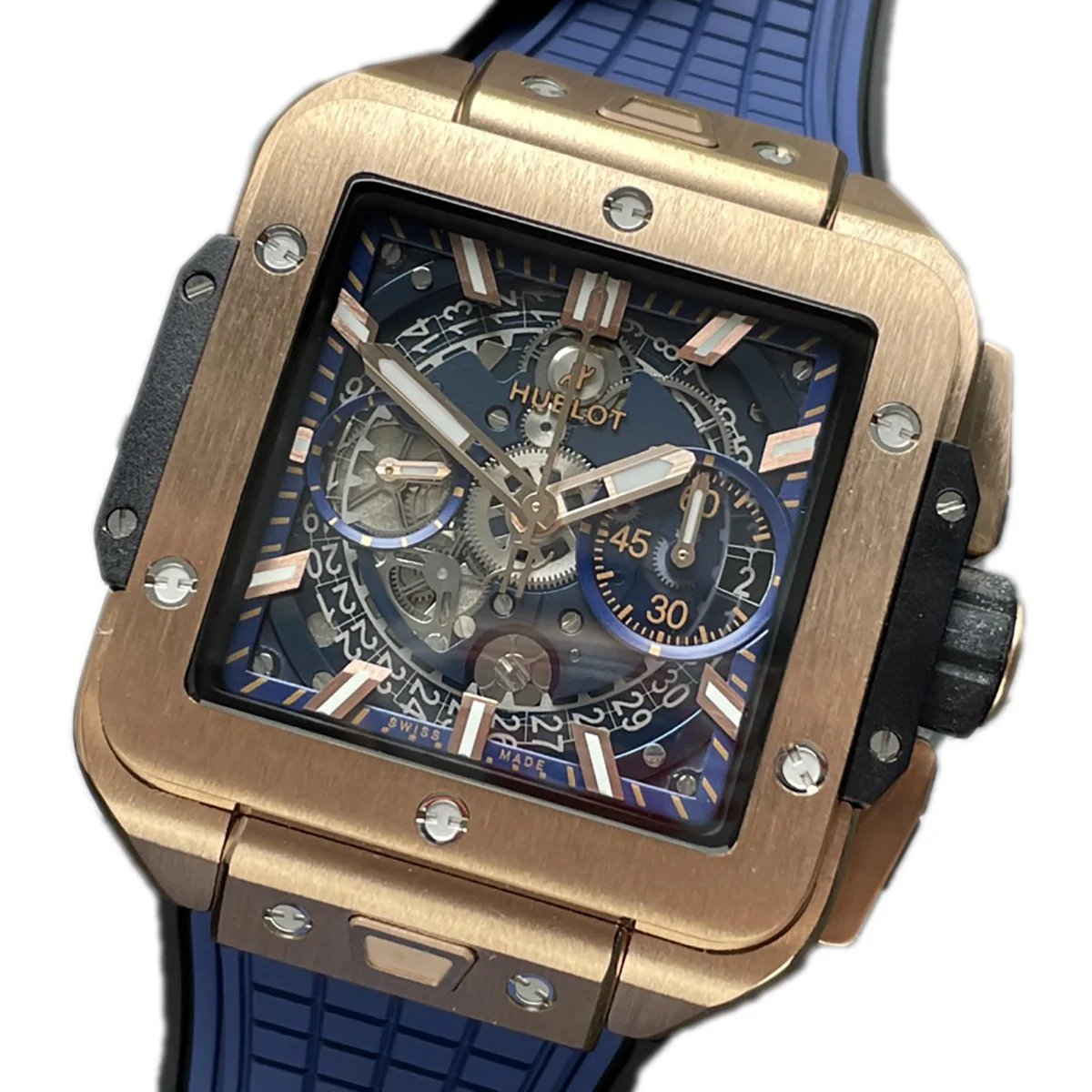 Square Bang Unico Gold Blue